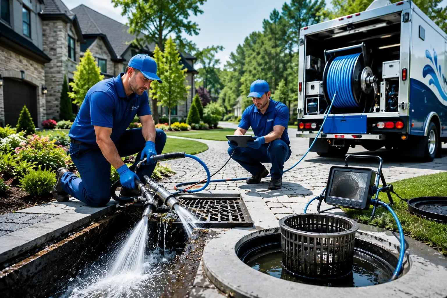 Local outdoor drain cleaning professionals in Newport, RI